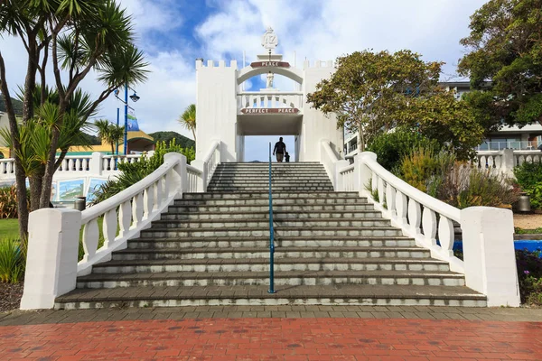 Arco Conmemorativo Guerra Construido 1925 Escalones Entrada Del Parque Costero — Foto de Stock