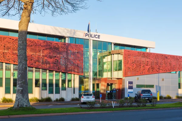 Estación Policía Rotorua Nueva Zelanda Que También Sede Del Distrito — Foto de Stock