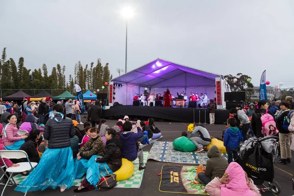 Celebraciones Del Festival Moom Mediados Otoño Auckland Nueva Zelanda Una — Foto de Stock