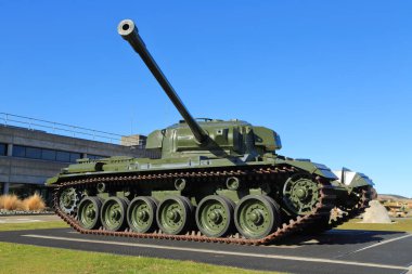 Bir Centurion tankı, 2. Dünya Savaşı sonrası dönemin ana İngiliz savaş tankı, Waiouru, Yeni Zelanda 'daki Ulusal Ordu Müzesi' nde sergilenmektedir. 22 Mayıs 2020