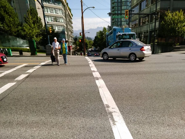 Vancouver Canadá 2018 Foto Viaje Ciudad Vancouver Una Las Principales — Foto de Stock