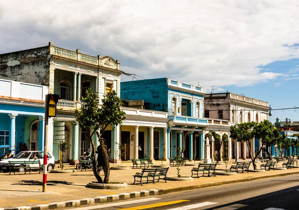 Cienfuegos Cuba 2019年 Cienfuegos 商业区的旅行照片 Cienfuegos — 图库照片