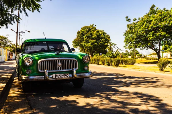 Automobile Classica Americana Utilizzata Come Taxi Santiago Cuba Cuba 2019 — Foto Stock