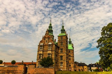 Rosenborg kale Kopenhag. Kongens var - Rosenborg Kral'ın bahçe kalede Rosenborg
