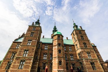 Rosenborg kale Kopenhag. Kongens var - Rosenborg Kral'ın bahçe kalede Rosenborg