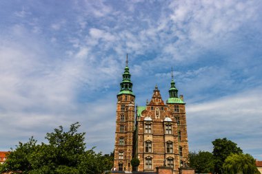 Rosenborg kale Kopenhag. Kongens var - Rosenborg Kral'ın bahçe kalede Rosenborg