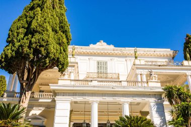 Achilleion Sarayı Corfu Island, Yunanistan.