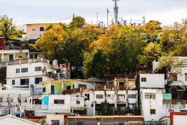 Manzanillo, Meksika'nın kenti. Meksika Rivierası.