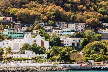 Manzanillo, Meksika'nın kenti. Meksika Rivierası.