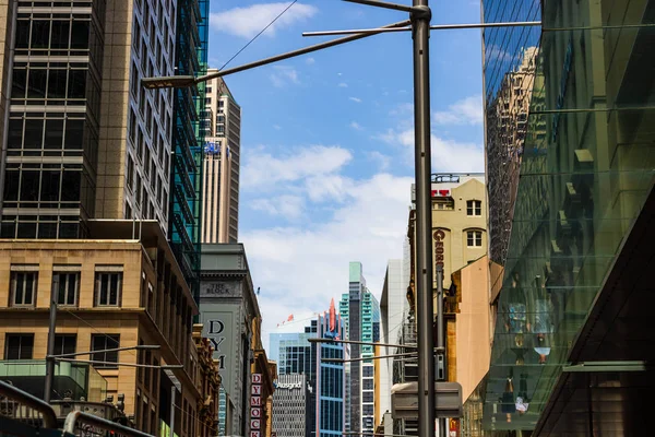 Sydney, Australia - 2019. Modern city architecture in Sydney dow — Stock Photo, Image