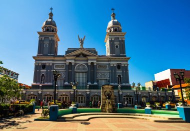 Santiago de Cuba, Cuba – 2019. Cathedral of Santiago de Cuba f clipart