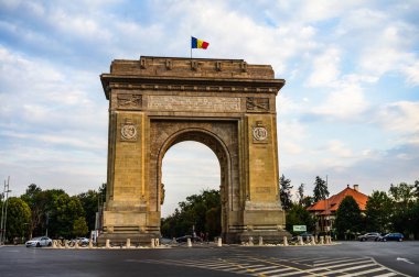 Zafer Takı (Arcul de Triumf) Bükreş, Romanya, 2019.