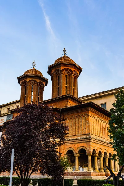 Iglesia Kretzulescu (Biserica Kretzulescu) en Bucarest, Roma — Foto de Stock