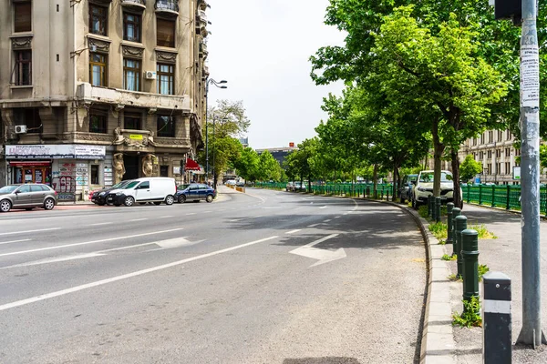 Tráfico Coches Hora Punta Detuvo Semáforo Rojo Contaminación Del Coche — Foto de Stock