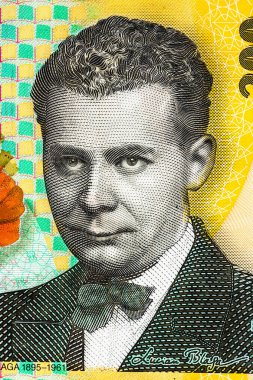 Ley banknotlarının detaylarına özen göster. Romanya lei banknotlarının makro detaylarını kapat, 200 lei izole edilmiş. Dünya para kavramı, enflasyon ve ekonomi kavramı