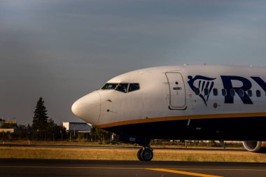 Commercial passenger jet airliner, Ryan Air