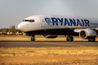 Commercial passenger jet airliner, Ryan Air