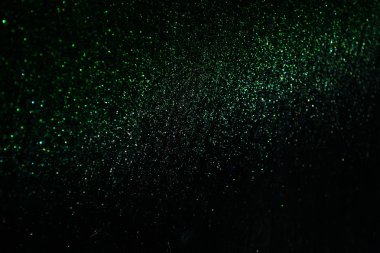 izole arka plan şenlikli bir ruh hali yaratmak köpüklü ve yıldız noktalarının bir siyah parlak yeşil