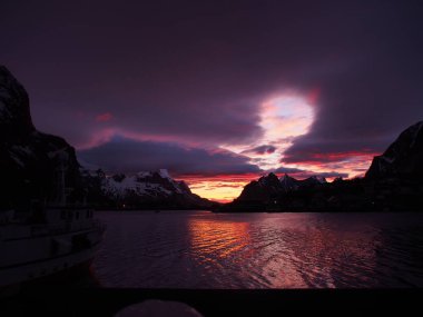 Norveç - 124; Reine I Norveç Fotoğrafçılık 