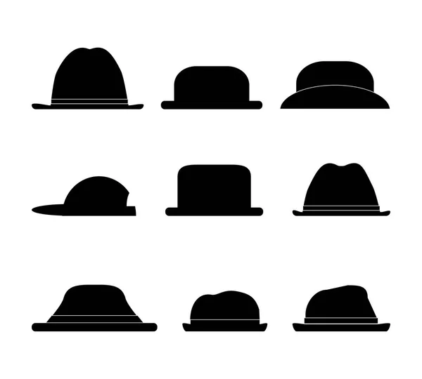 Sombreros Listos Ilustración Vectorial — Vector de stock