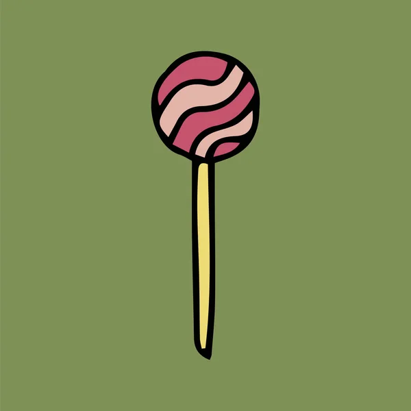 Des Bonbons Couleur Vectorielle Illustration — Image vectorielle