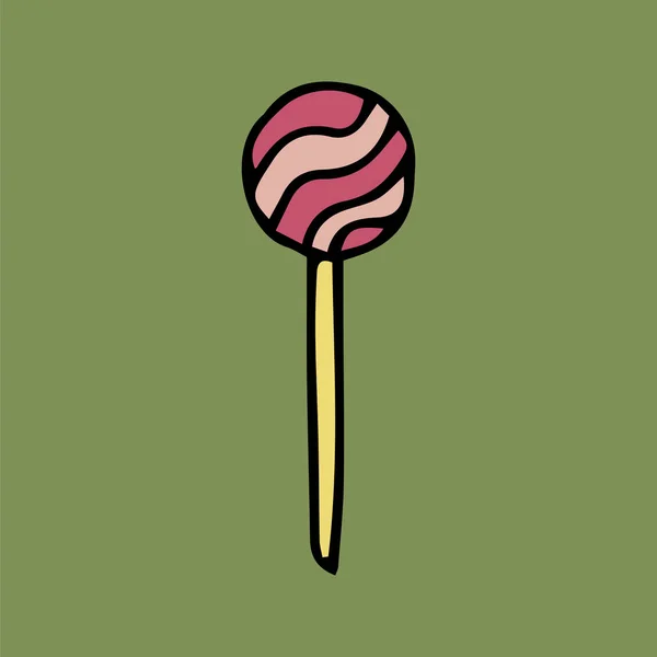 Dulces Color Del Vector Ilustración — Vector de stock