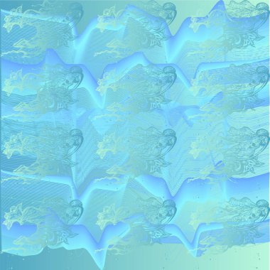 dokusal arka plan. aqua renk gradyan vektör çizim