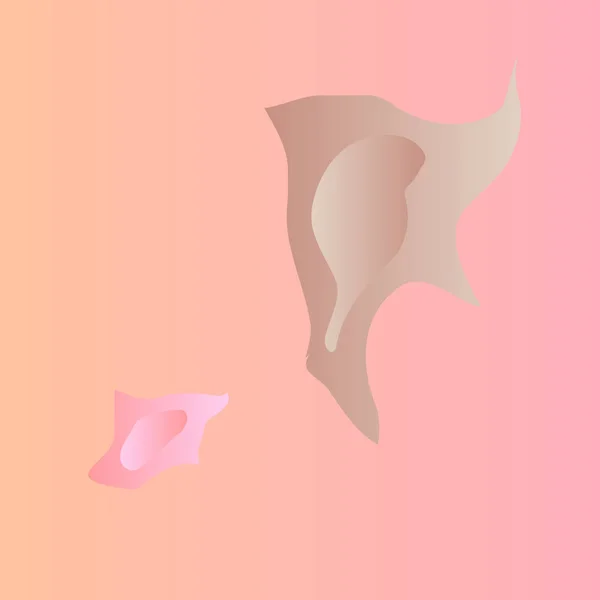 Roz Gradient Fundal Vectorial Pete Abstracte Culoare — Vector de stoc