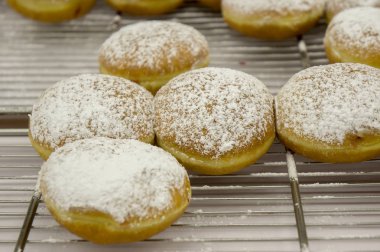 taze pasta çörek arka plan