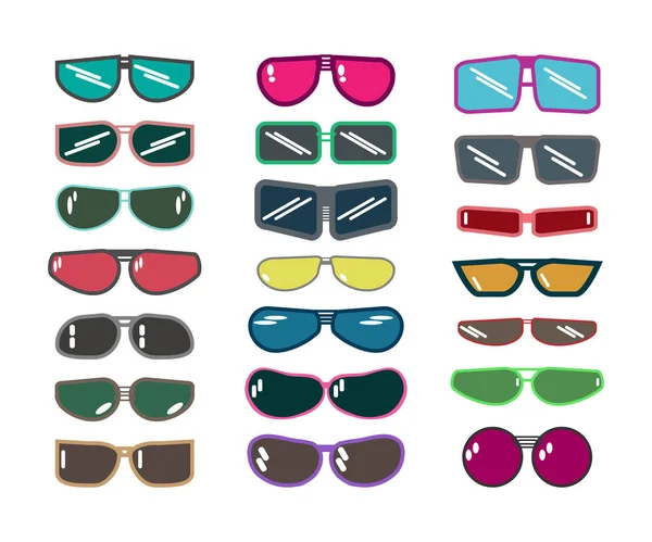 Set de gafas de sol . — Vector de stock