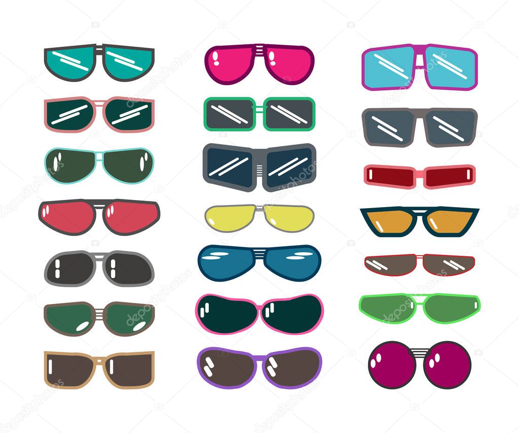 set of sunglasses.