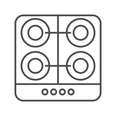 pişirme yüzey simgesi.