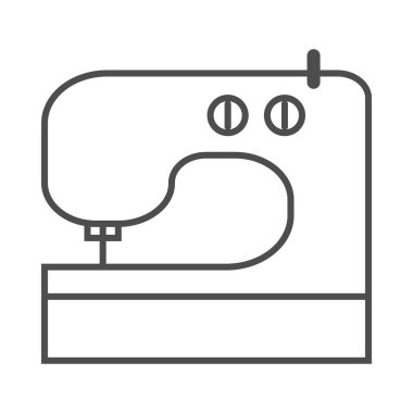 Dikiş makinesi simgesi.