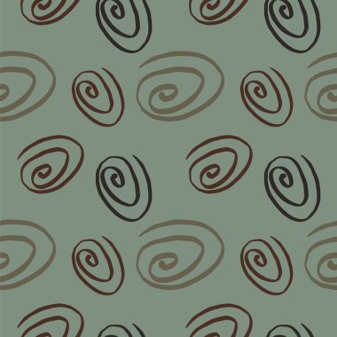 Çizilmiş öğeleri seamless modeli.