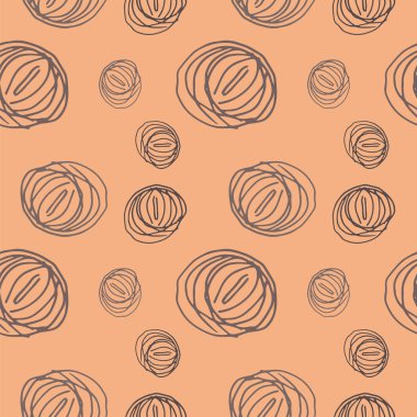 el çizilmiş elemanları Dikişsiz desen.