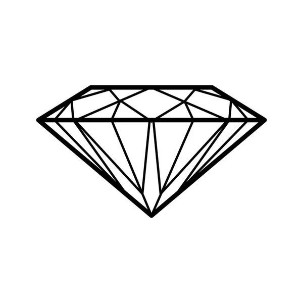Εικονίδιο διαμάντι. — Διανυσματικό Αρχείο