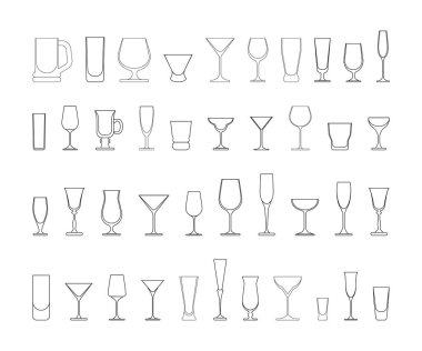 şarap gözlük seti. 