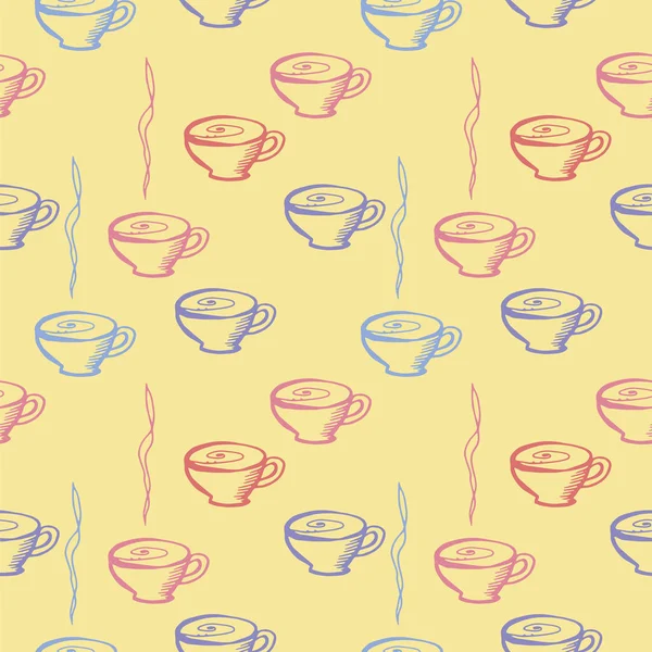 içecek dikişsiz desenli fincan.