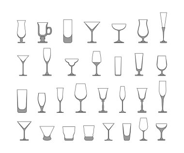 şarap gözlük seti. 