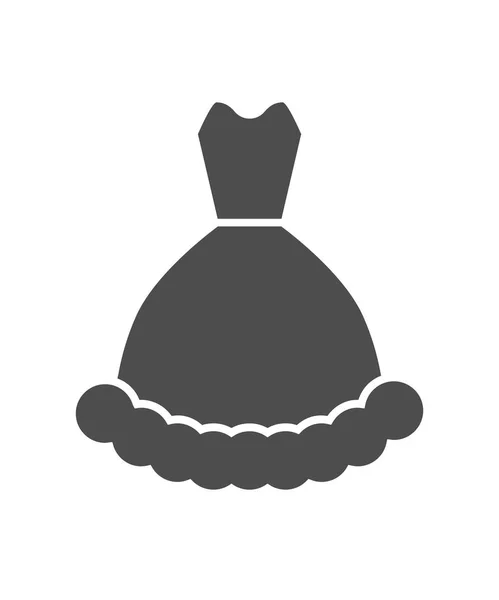 Icona del vestito . — Vettoriale Stock