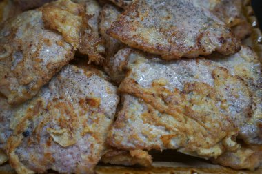 lezzetli ızgara pirzola arka plan görüntüsü