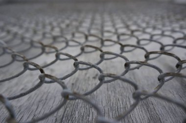 metal örgü grunge doku. Arka plan