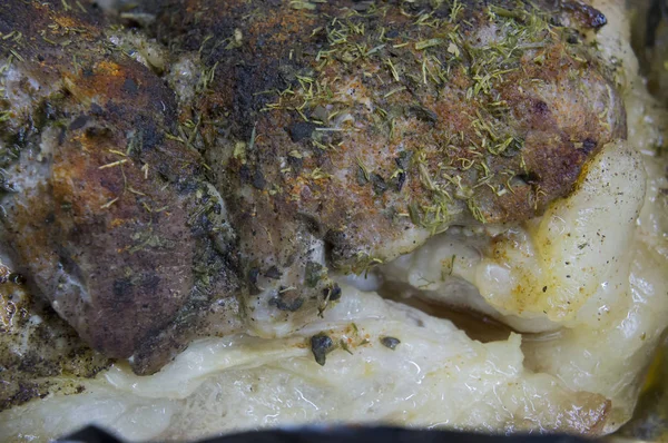 folyo baharat ile pişmiş pastırma