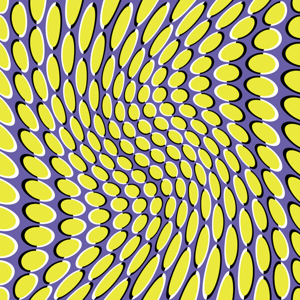 бесшовный узор с кругами. оптическая иллюзия
.