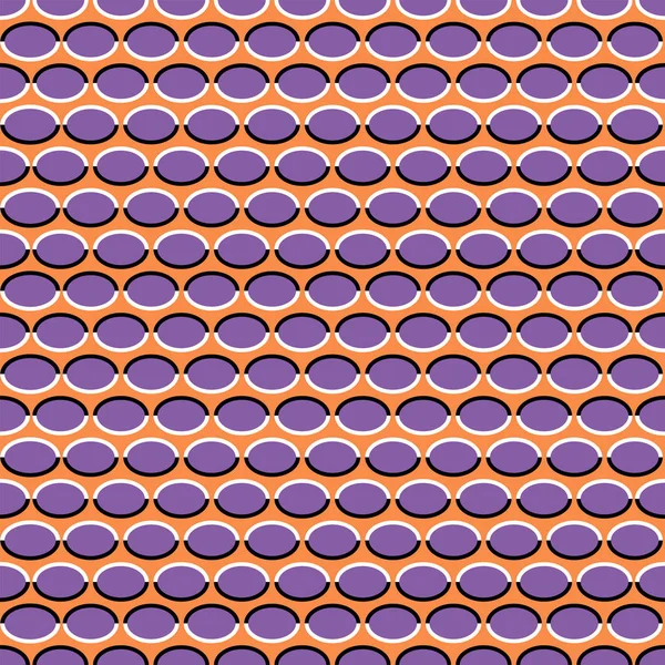 Sömlöst mönster med cirklar. optisk illusion. — Gratis stockfoto