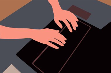 el dizüstü klavye.