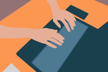 el dizüstü klavye.