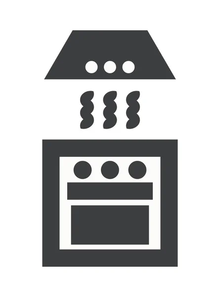Küchenmöbel-Ikone. — Stockvektor