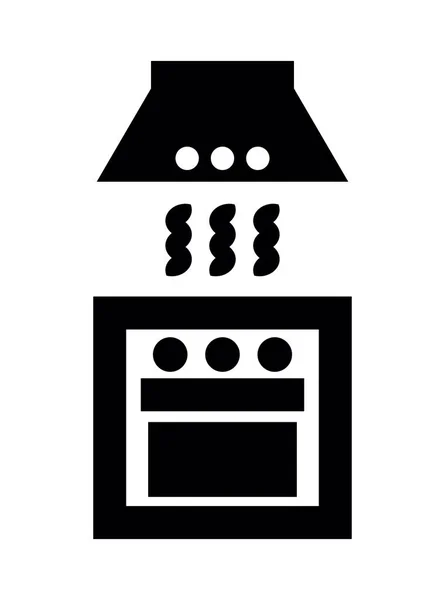 Küchenmöbel-Ikone. — Stockvektor