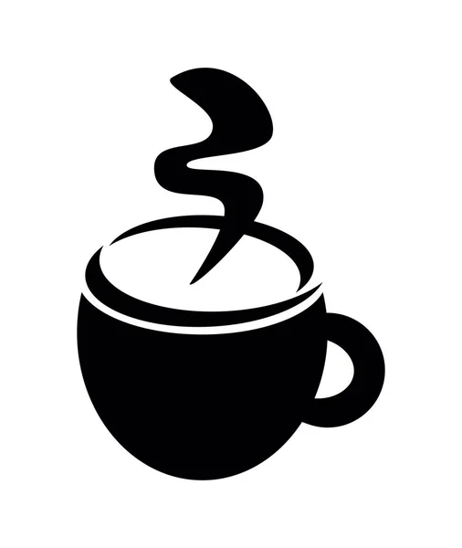 Tazza di icona del caffè per il logo — Vettoriale Stock